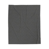 Simple Geometry Pattern - Velveteen Plush Blanket