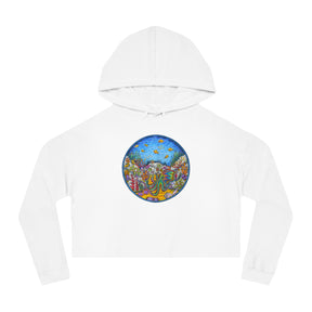 Octopus - Women’s Cropped Hooded Sweatshirt