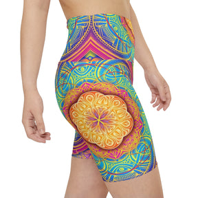 Mandala Workout Shorts