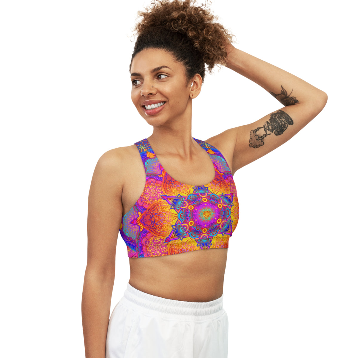 Starburst Mandala Sports Bra