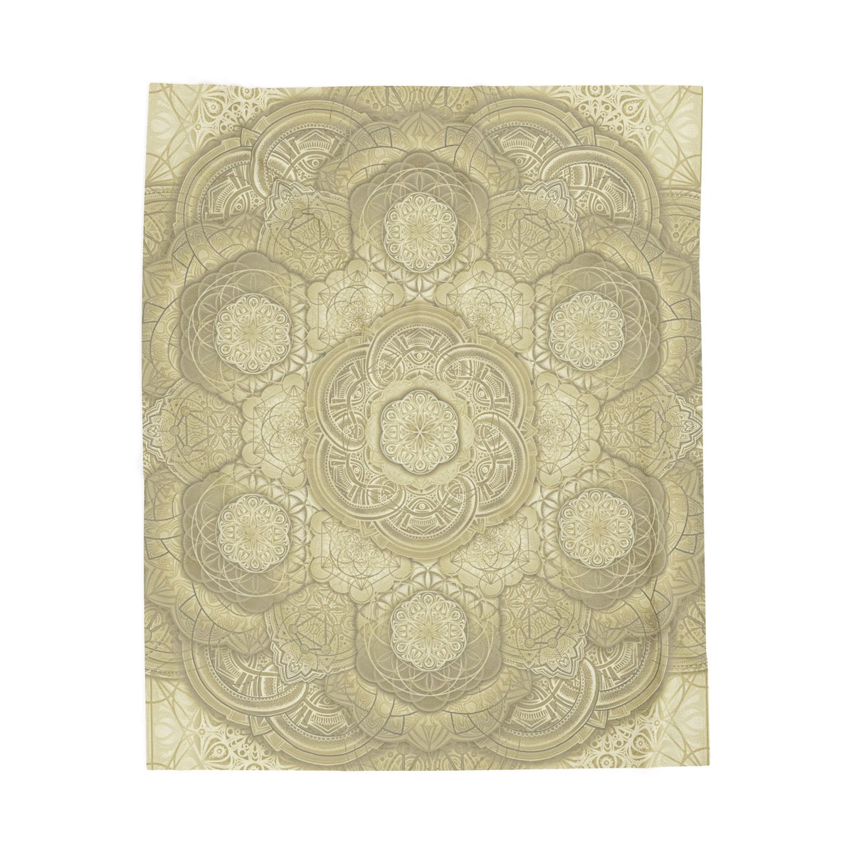 Dust Mandala Velveteen Plush Blanket