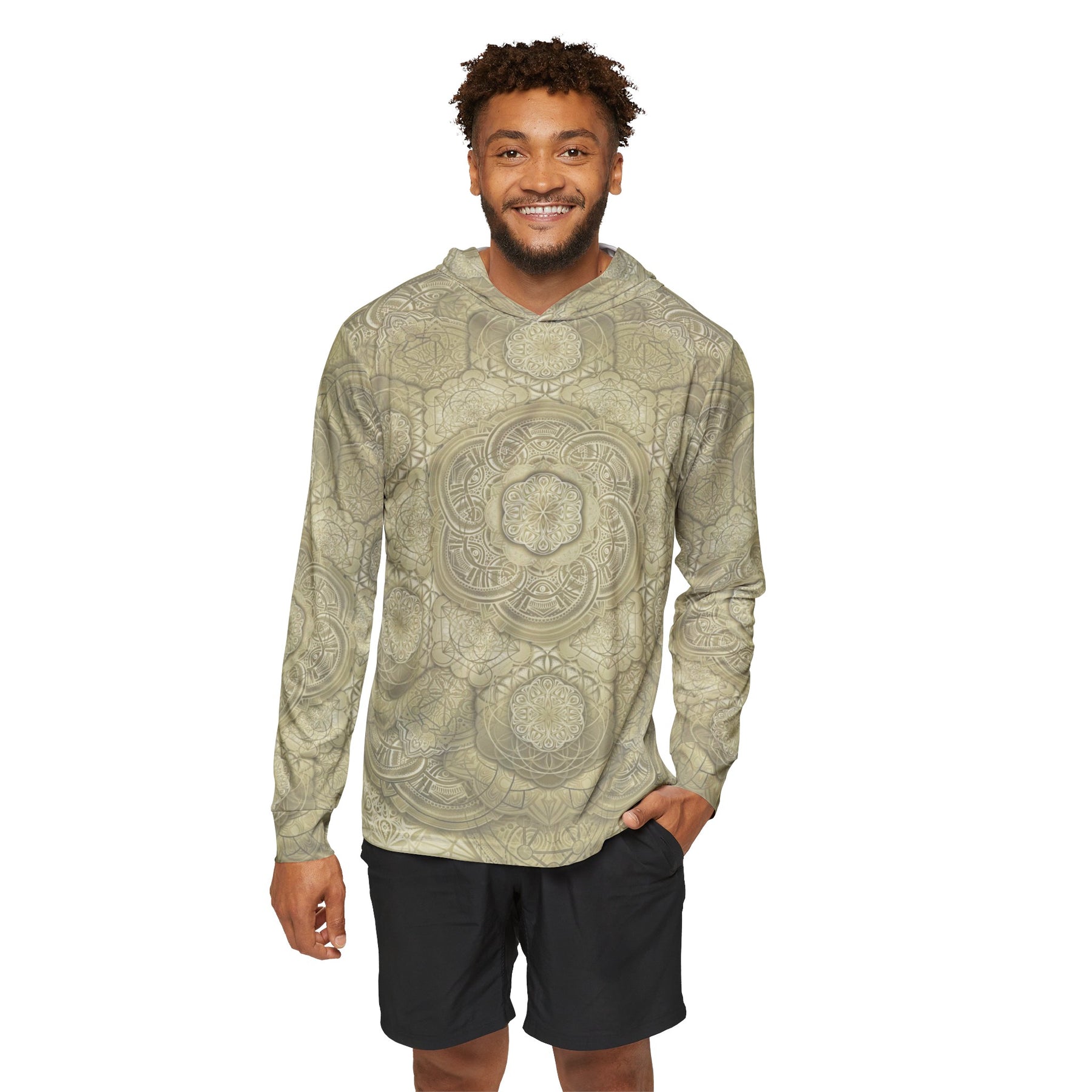 Dust Mandala Men's Sun Hoodie