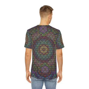 Mushroom Mandala - Men's Polyester Tee