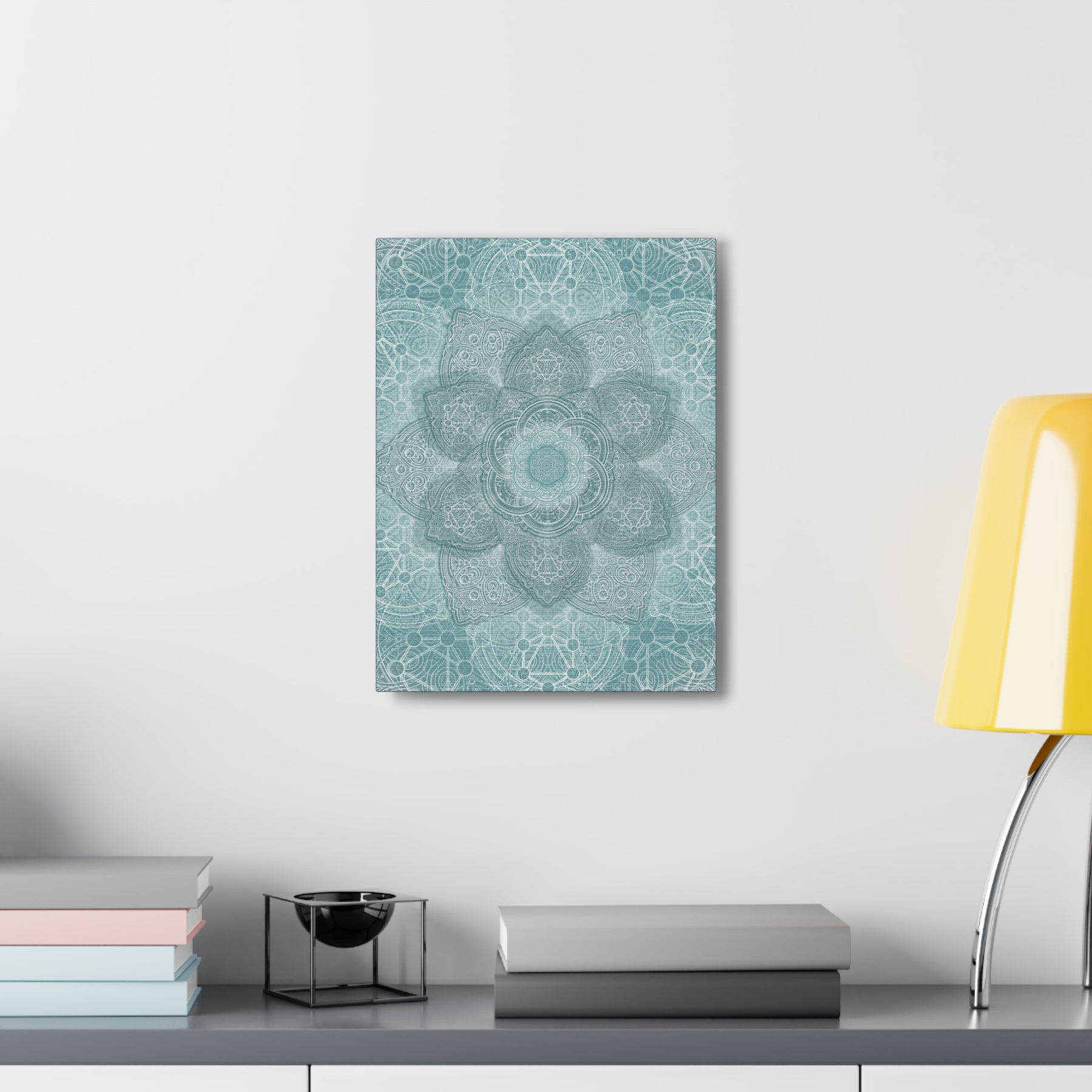 Sacred Geometry Mandal Canvas Print