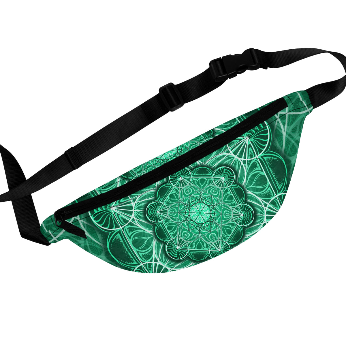 Malachite Mandala Fanny Pack