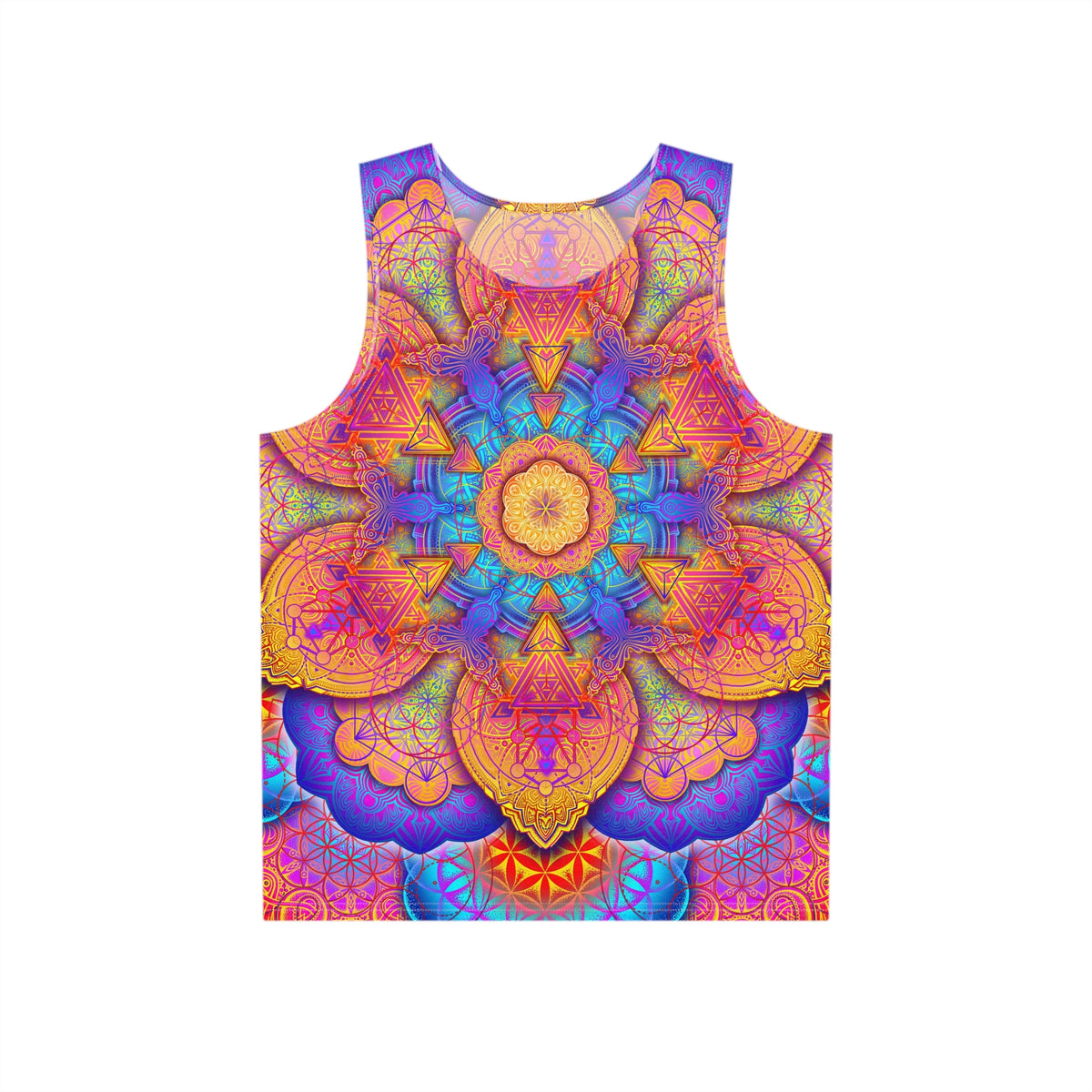Psychedelic Mandala Men's Tank
