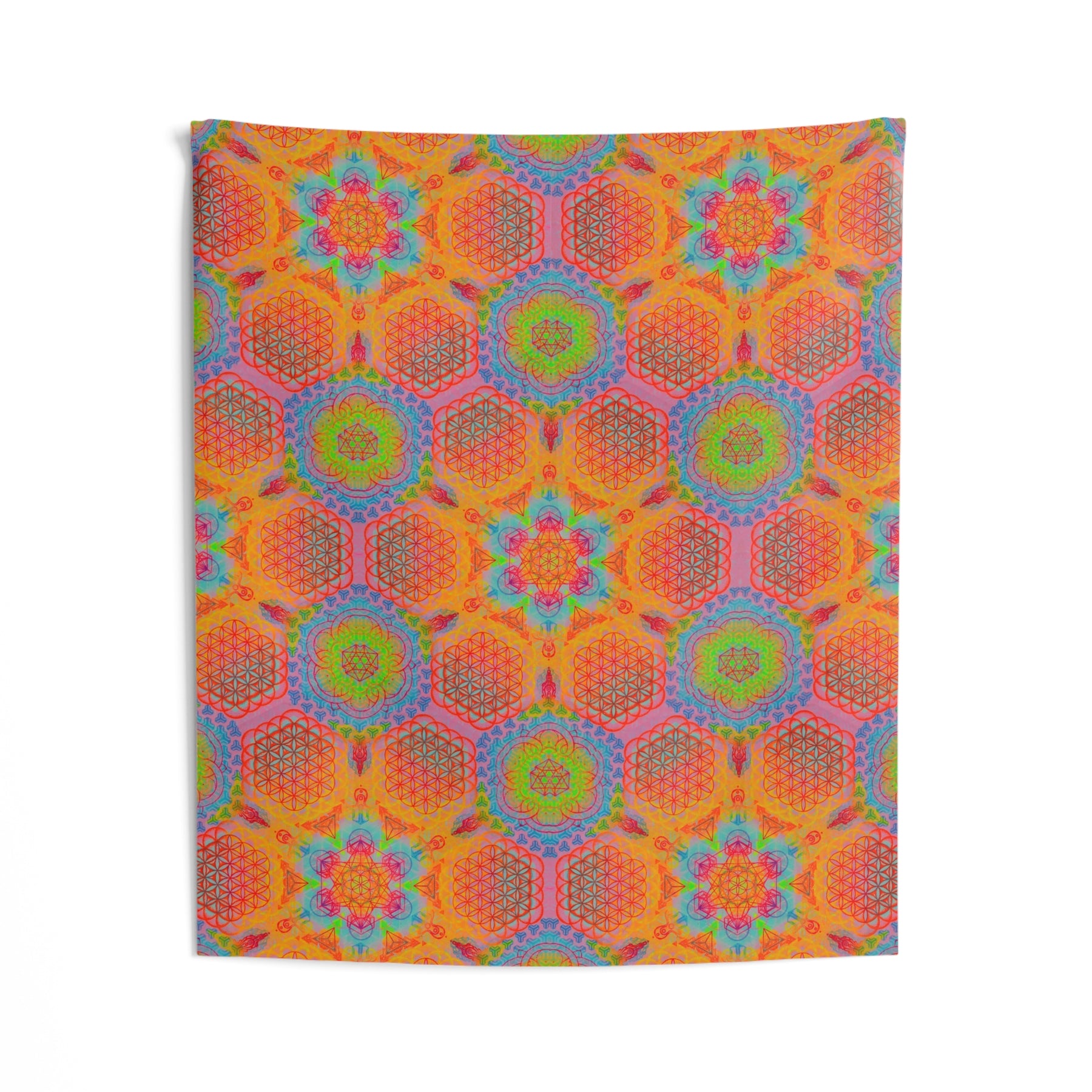 Sacred Geometry Mandala - Wall Tapestry