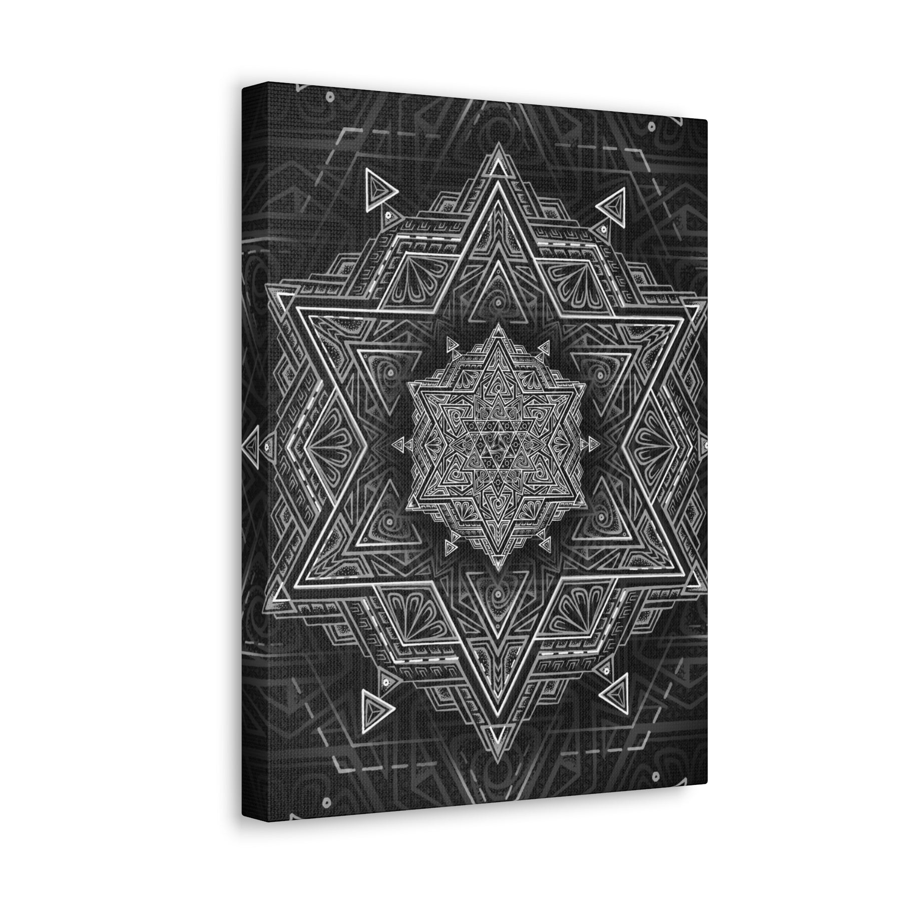 Star Tetrahedron Canvas Print