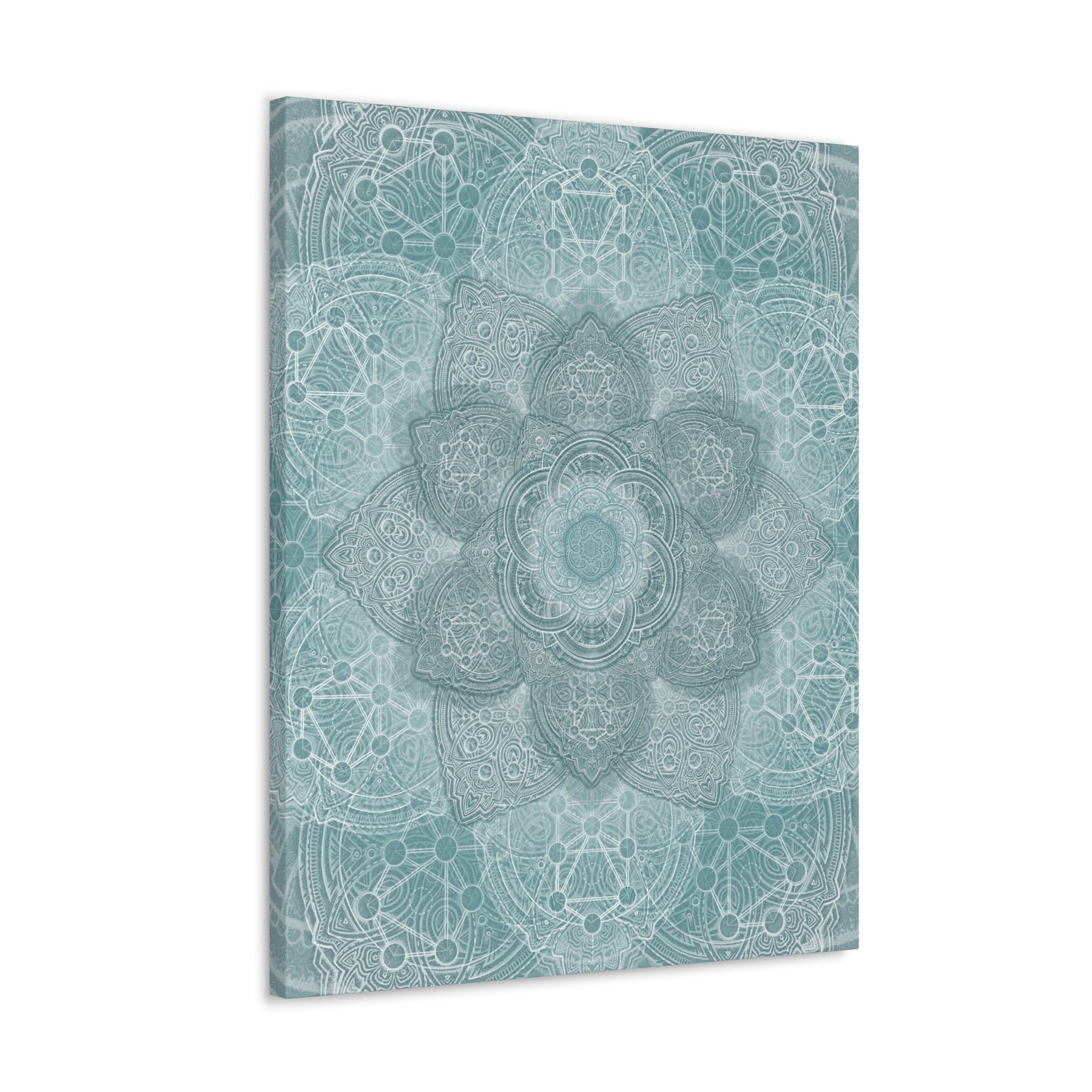 Sacred Geometry Mandal Canvas Print