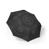 Blackout Mandala Automatic Foldable Umbrella