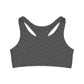 Simple Geometry Pattern Seamless Sports Bra