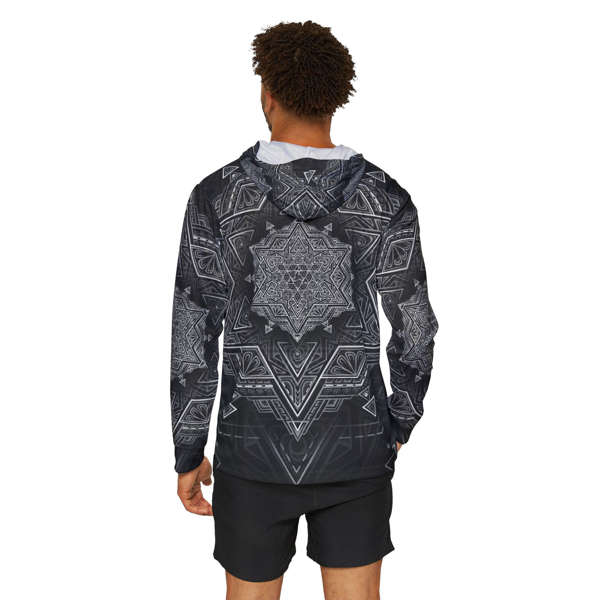 Star Tetrahedron Men's Sun Hoodie