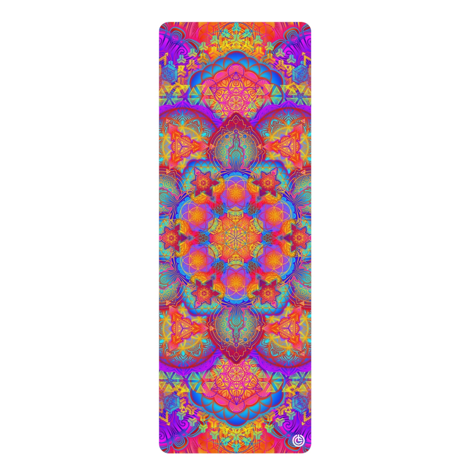 Psychedelic Mandala - Yoga Mat