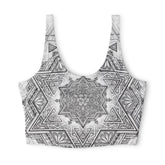 Star Tetrahedron Sports Bra