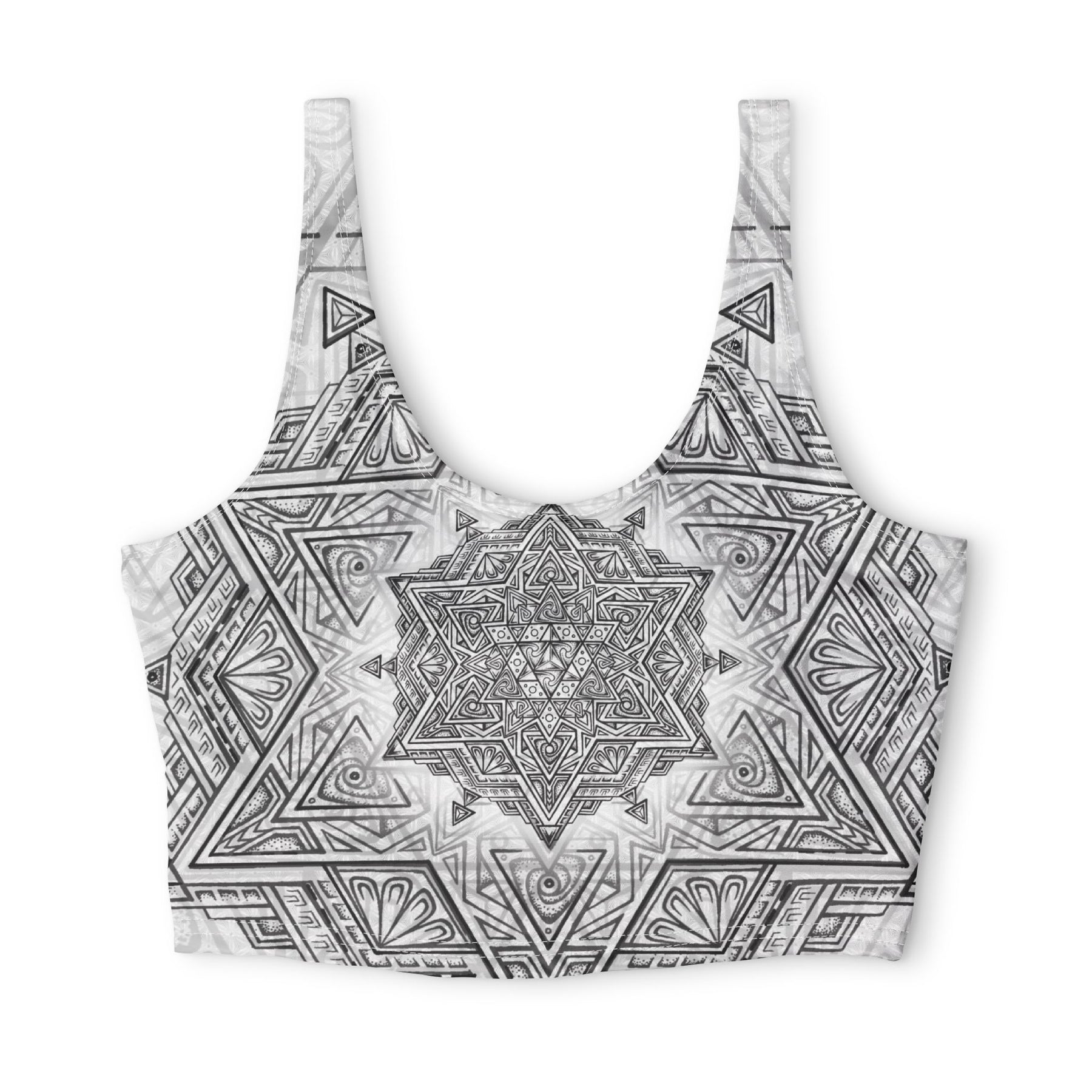 Star Tetrahedron Sports Bra