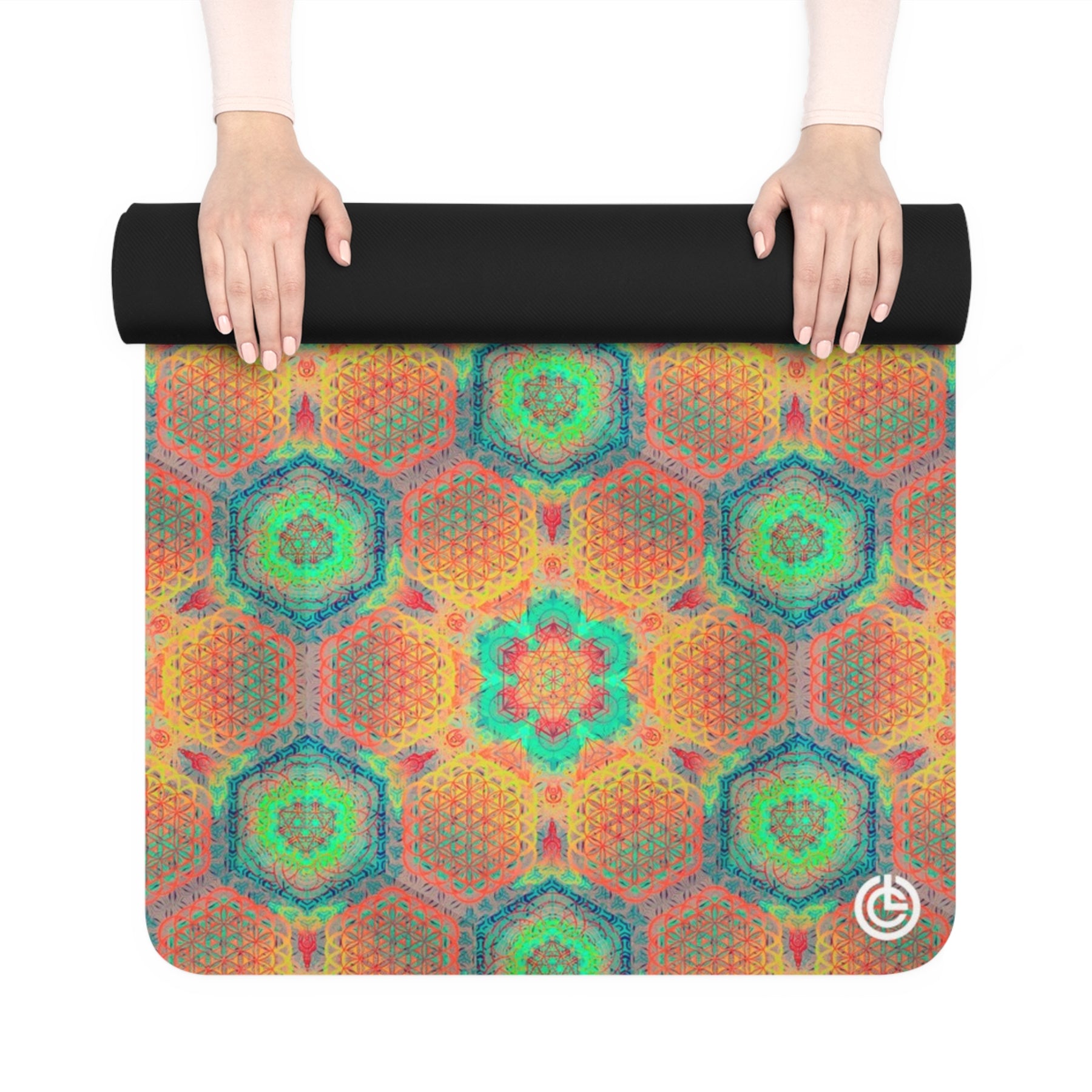 Sacred Geometry pattern - Yoga Mat