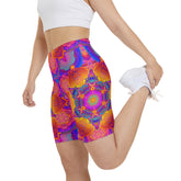 Starburst Mandala Workout Shorts