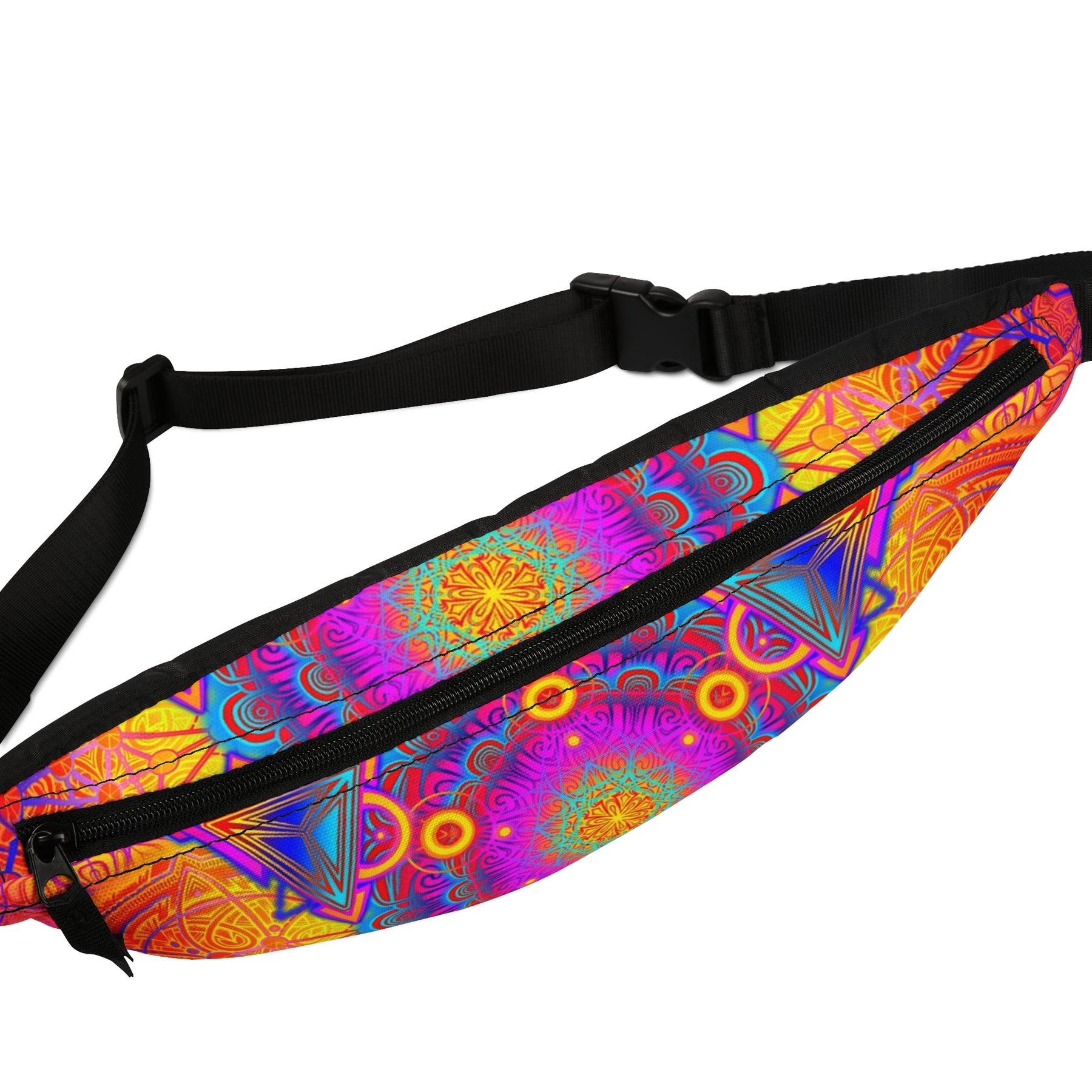 Starburst Mandala Fanny Pack