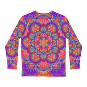 Psychedelic Mandala Men's Long Sleeve Shirt