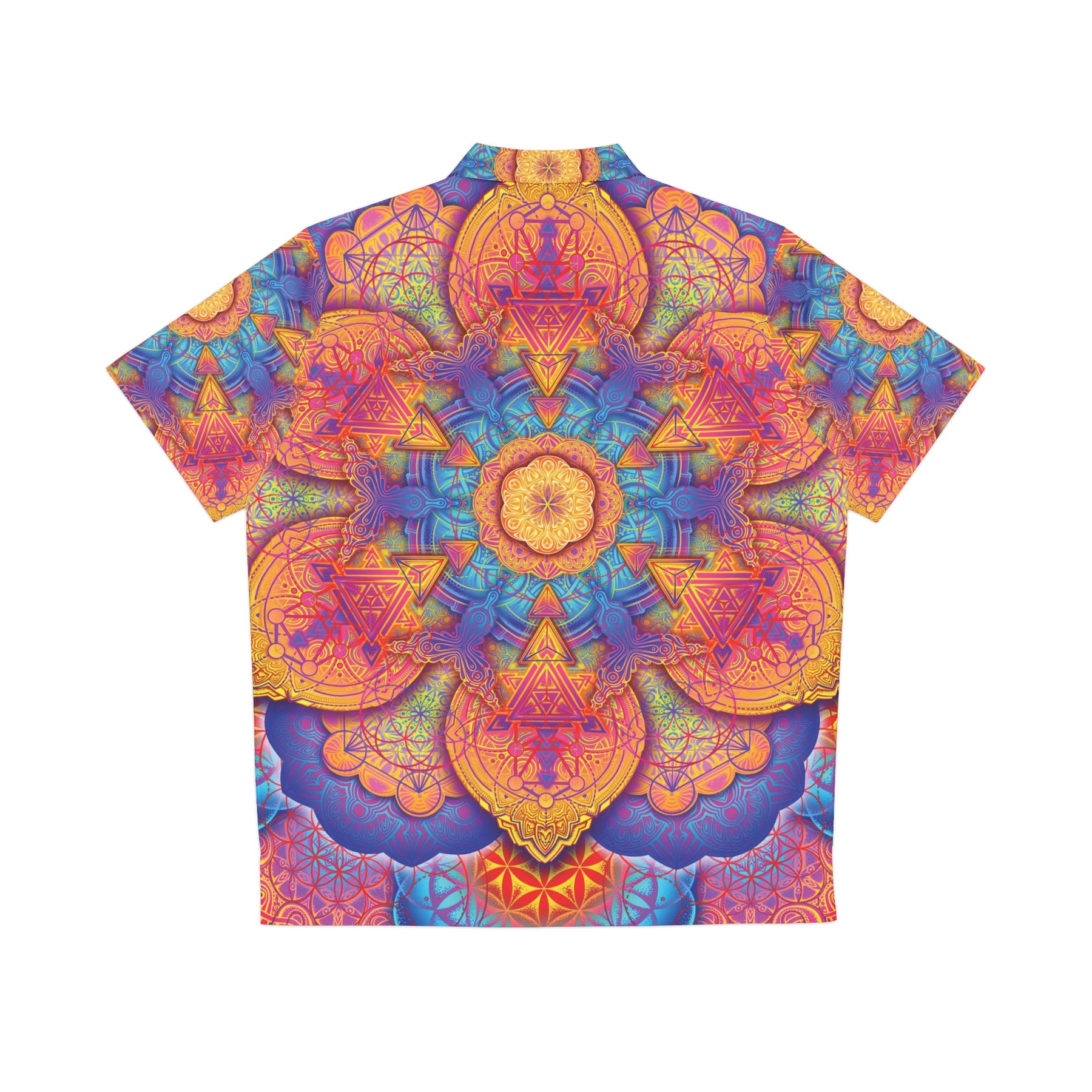 Psychedelic Mandala Hawaiian T-Shirt