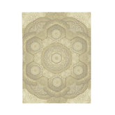 Dust Mandala Velveteen Plush Blanket