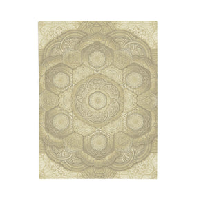Dust Mandala Velveteen Plush Blanket