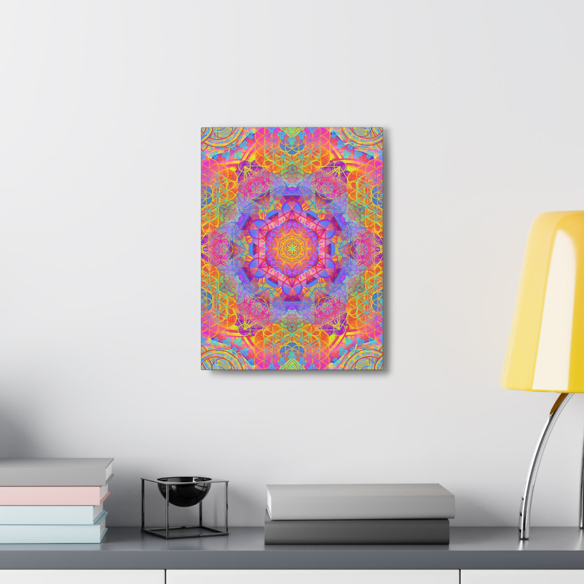 Sunrise Mandala Canvas Print