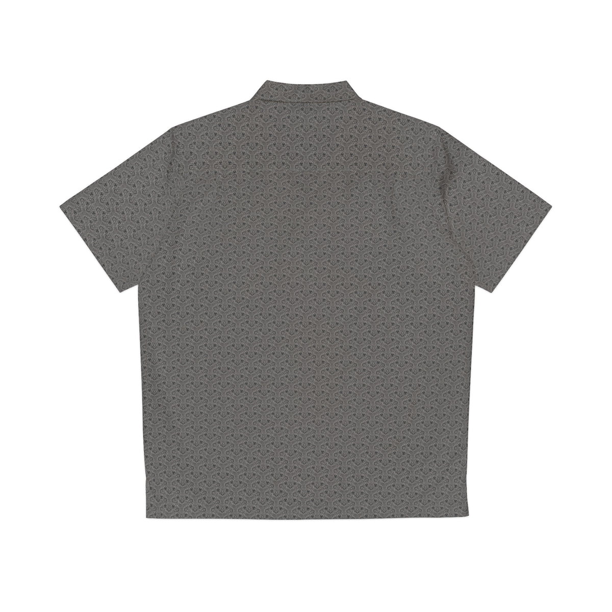 Black and White Geometry - Men's Hawaiian Shirt