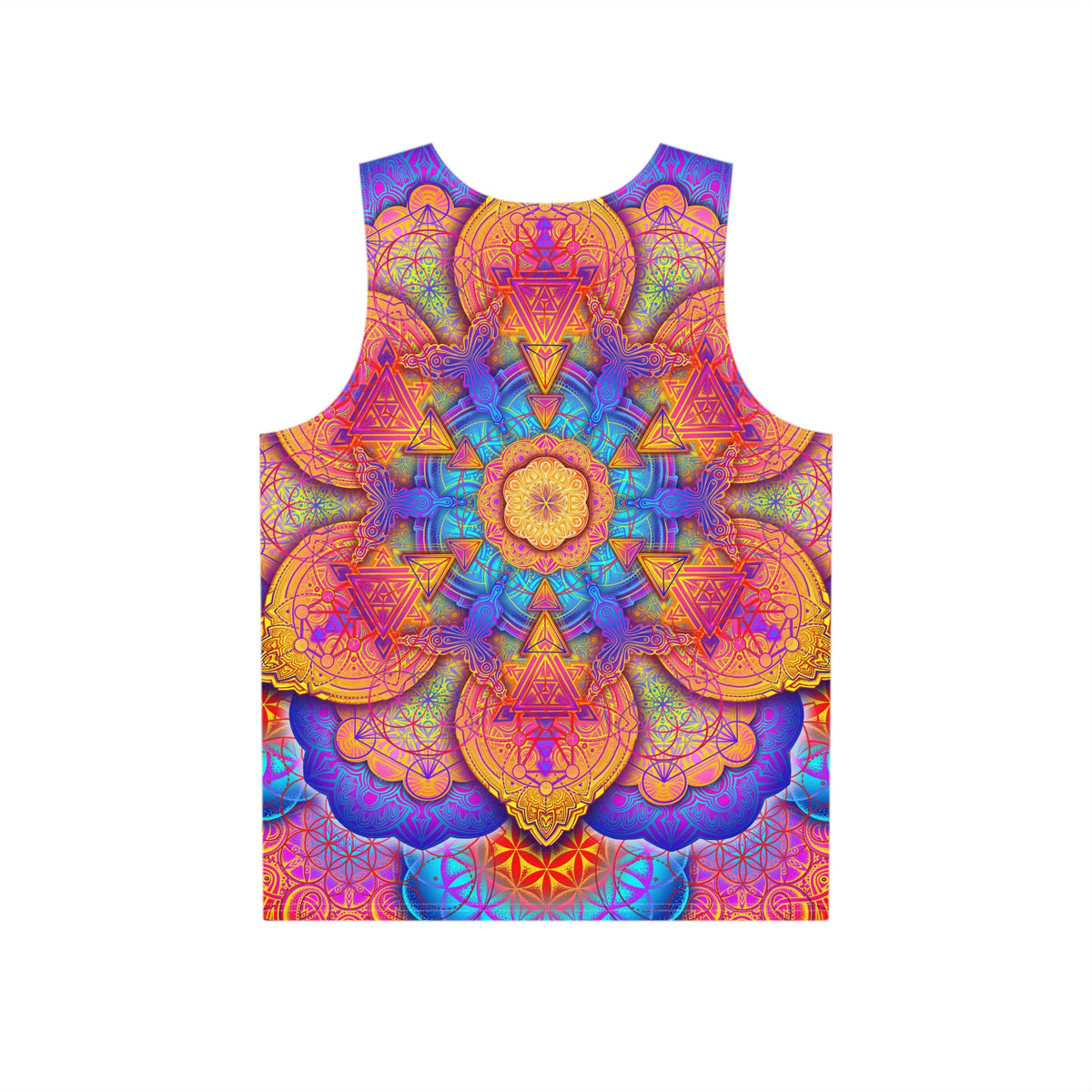 Psychedelic Mandala Men's Tank