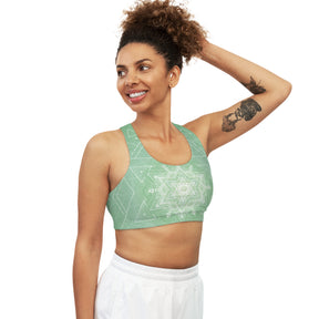 Mint Mandala Sports Bra