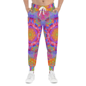 Psychedelic Mandala Athletic Joggers