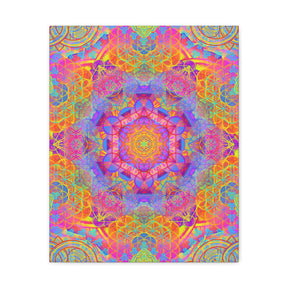 Sunrise Mandala Canvas Print