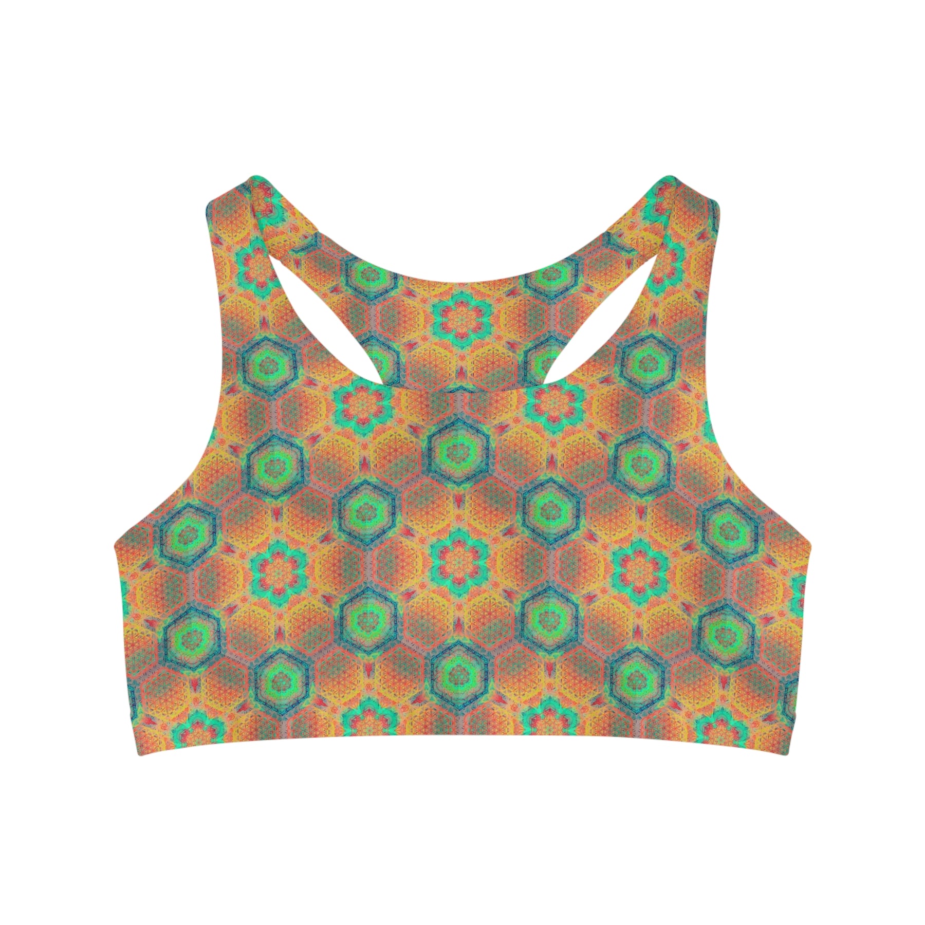 Sacred geometry Seamless Sports Bra