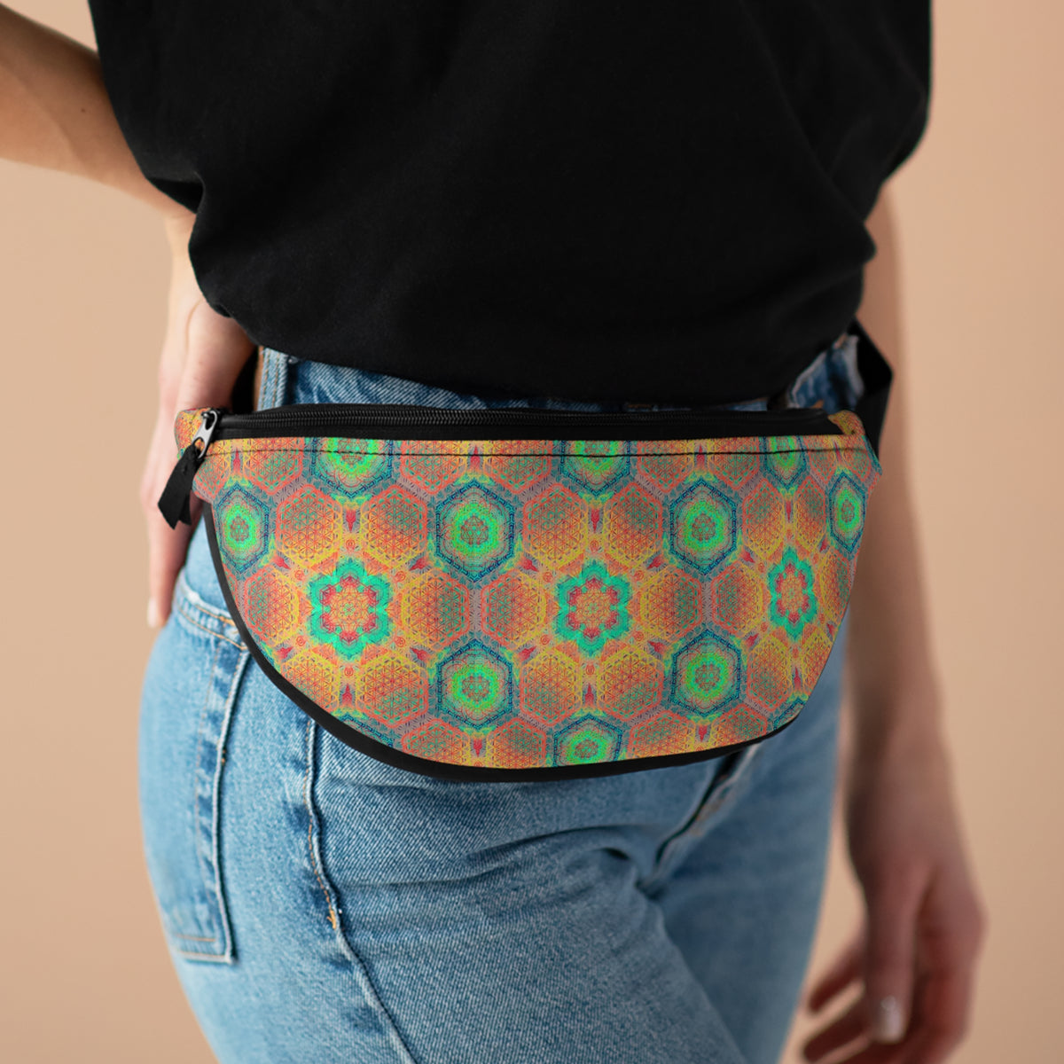 Sacred Geometry Fanny Pack