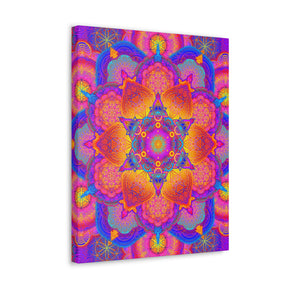 Starburst Mandala Canvas Print