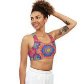 Psychedelic Mandala Sports Bra