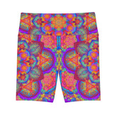 Psychedelic Mandala Workout Shorts