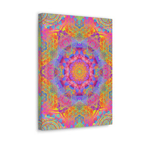 Sunrise Mandala Canvas Print