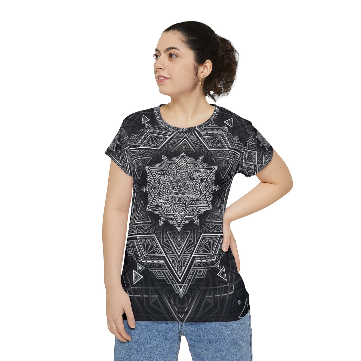 Star Tetrahedron - Women's Short Sleeve Shirt
