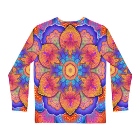 Sunset Mandala Men's Long Sleeve Shirt