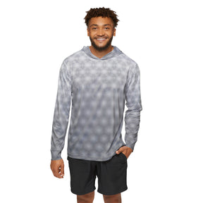 Metatrons Cube Fade Men's Sun Hoodie