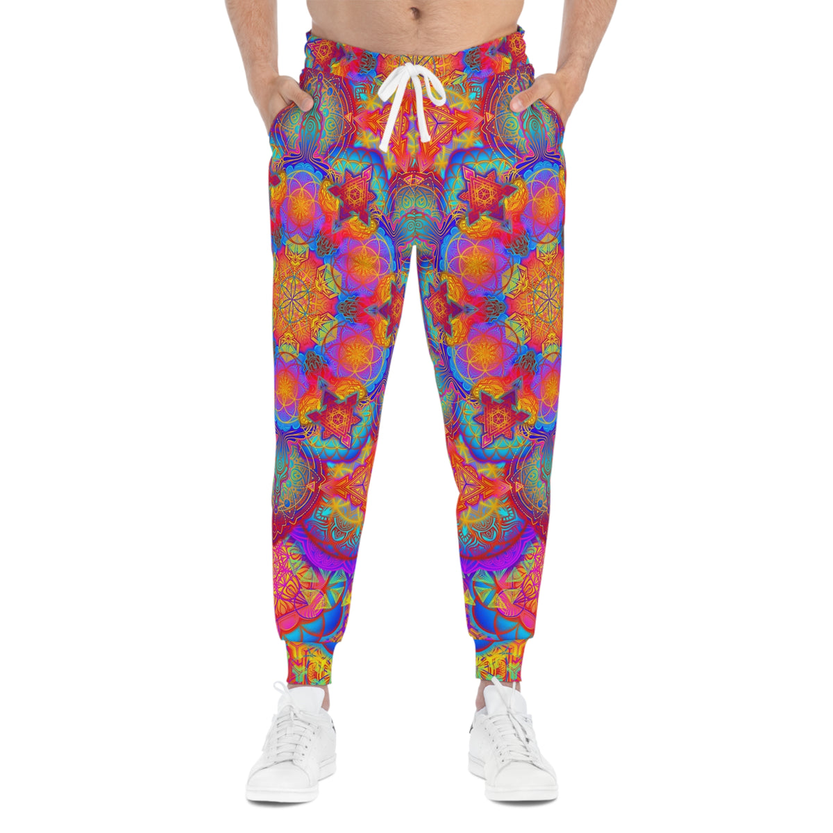 Psychedelic Mandala Athletic Joggers