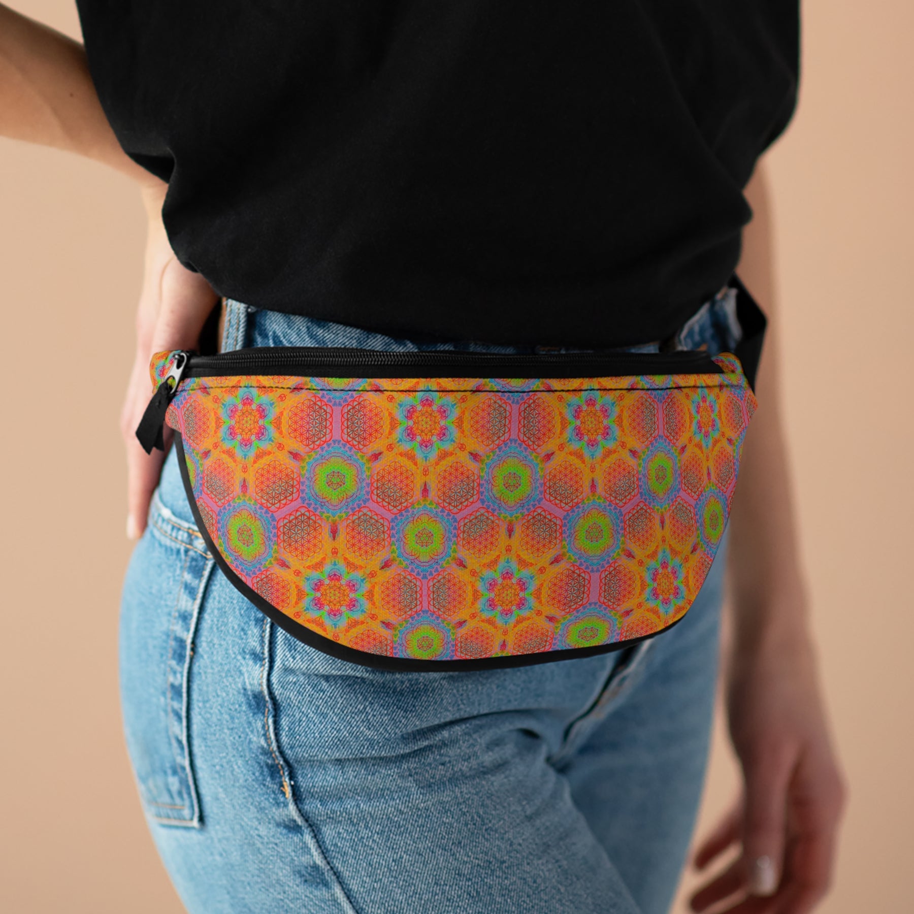 Sacred Geometry Fanny Pack