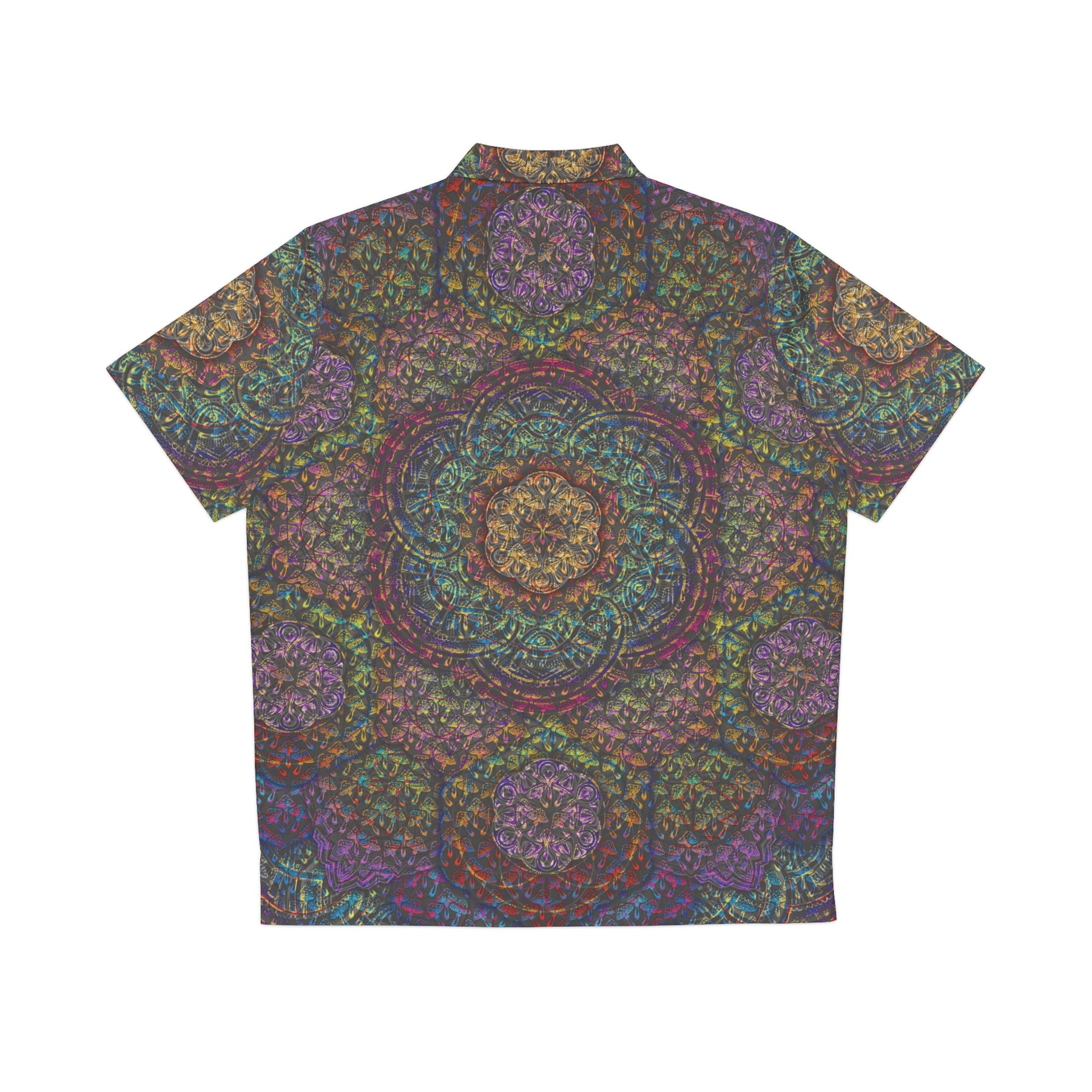 Mushroom Mandala Hawaiian T-Shirt