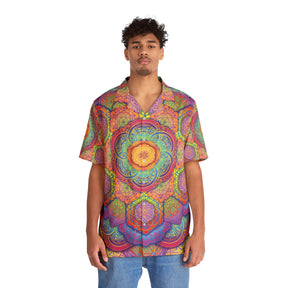 Psychedelic Mandala Hawaiian T-Shirt