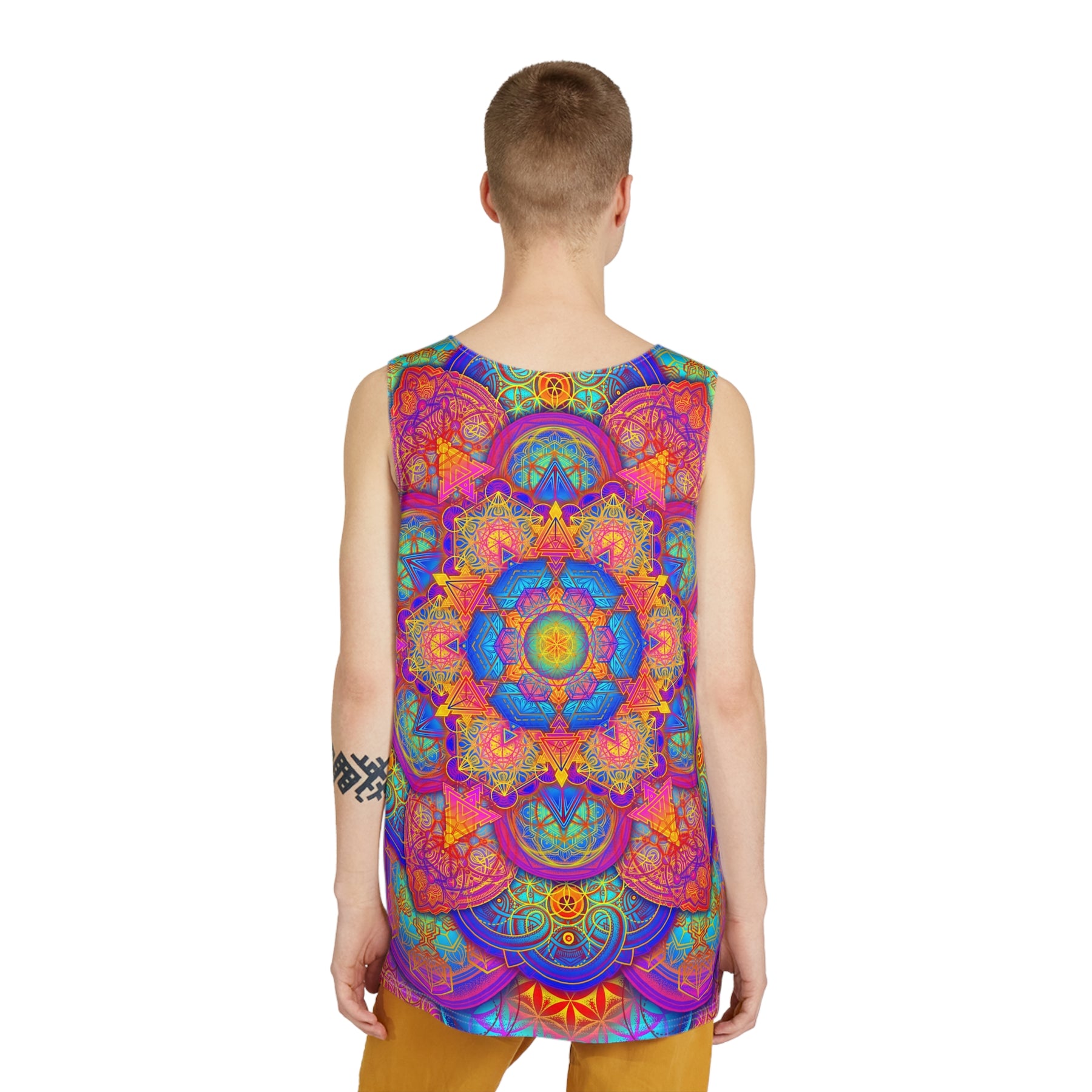 Psychedelic Mandala Men's Tank