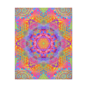 Sunrise Mandala Canvas Print