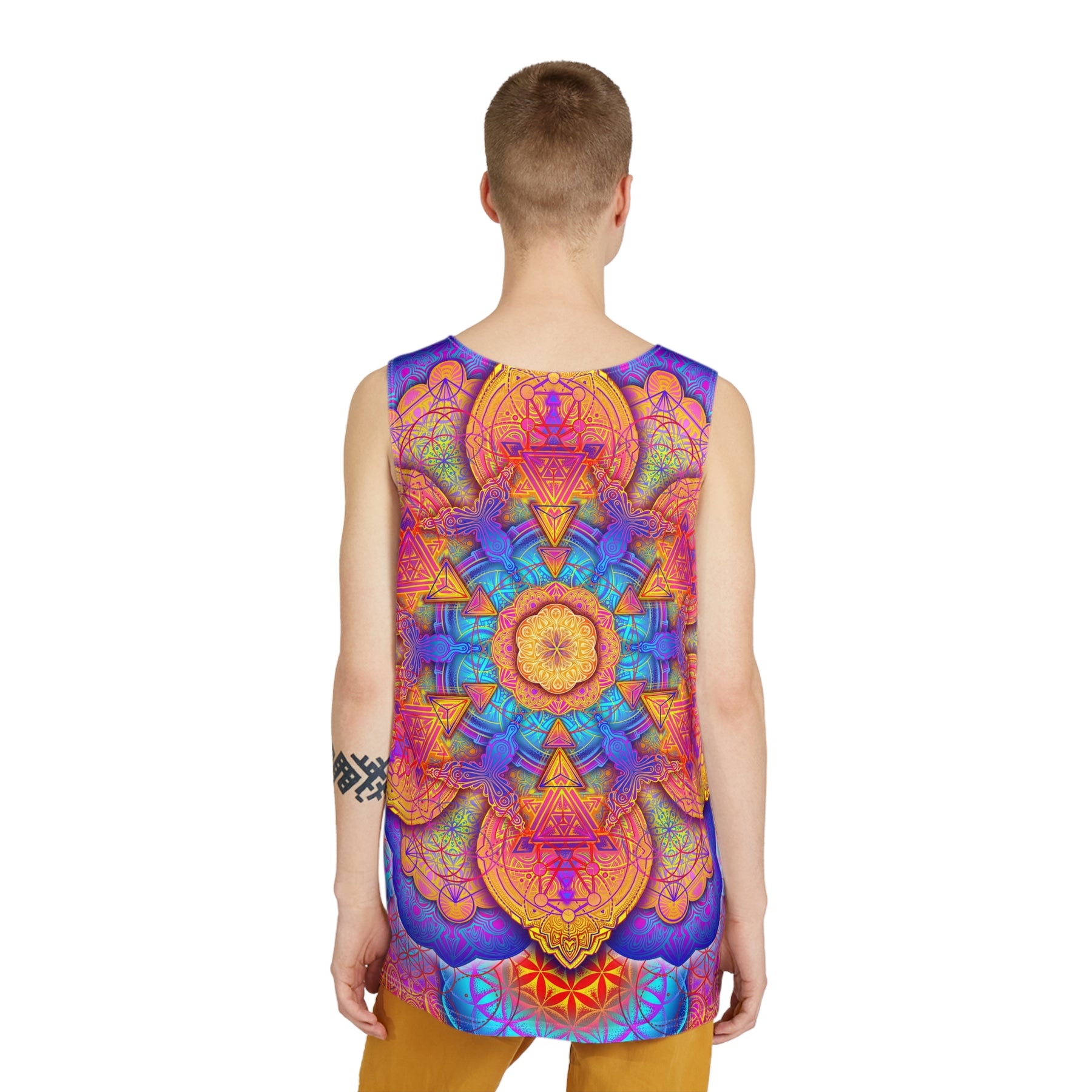 Psychedelic Mandala Men's Tank