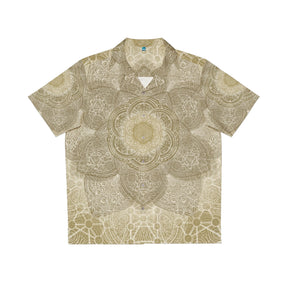 Sand Flower of Life Hawaiian T-Shirt