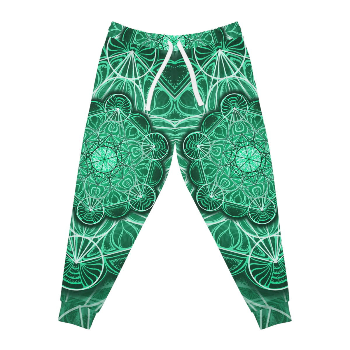 Malachite Mandala Athletic Joggers